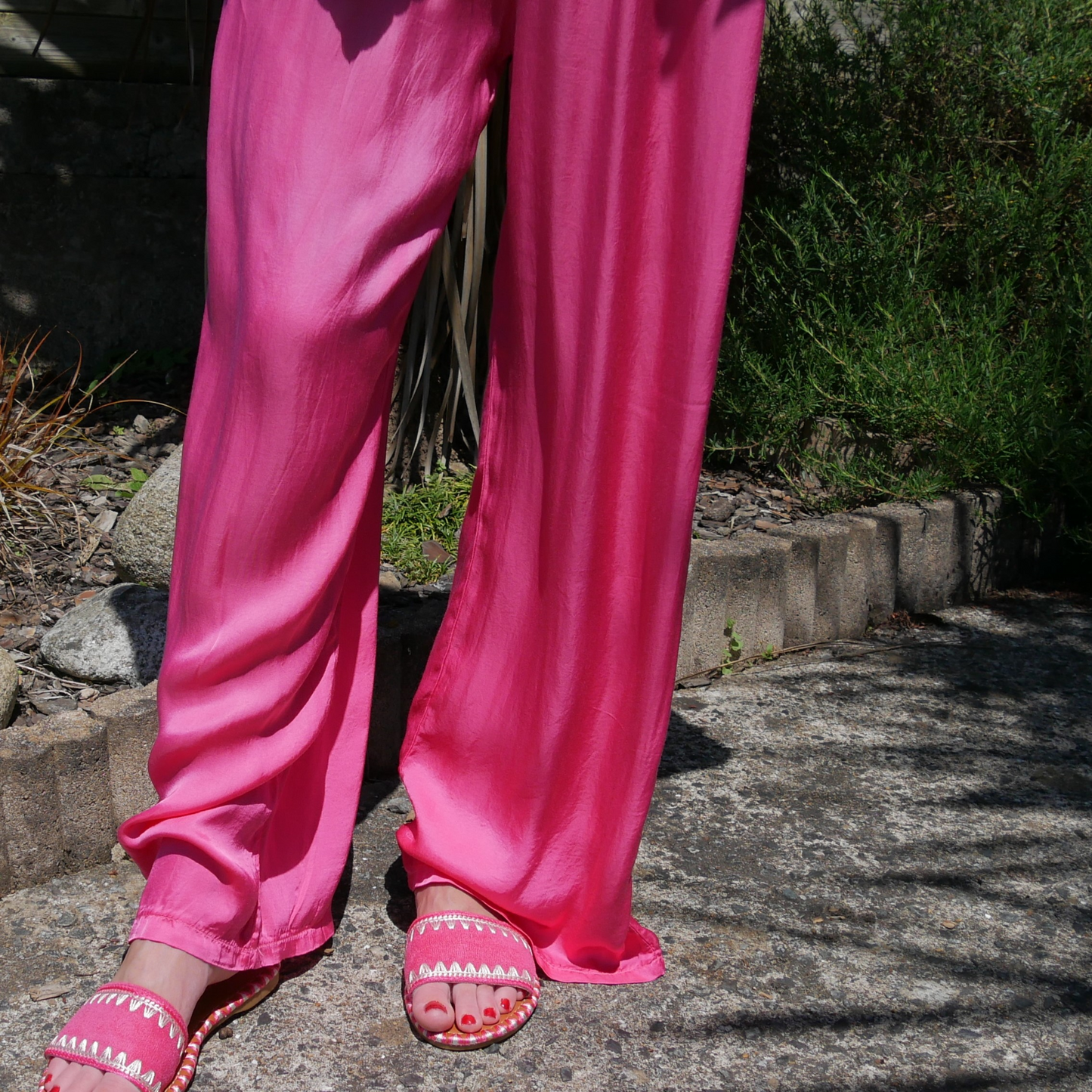 Pantalons en viscose