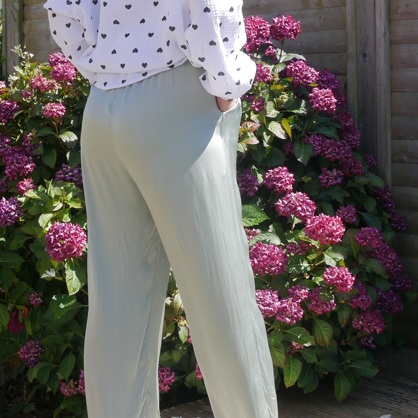 Pantalons en viscose
