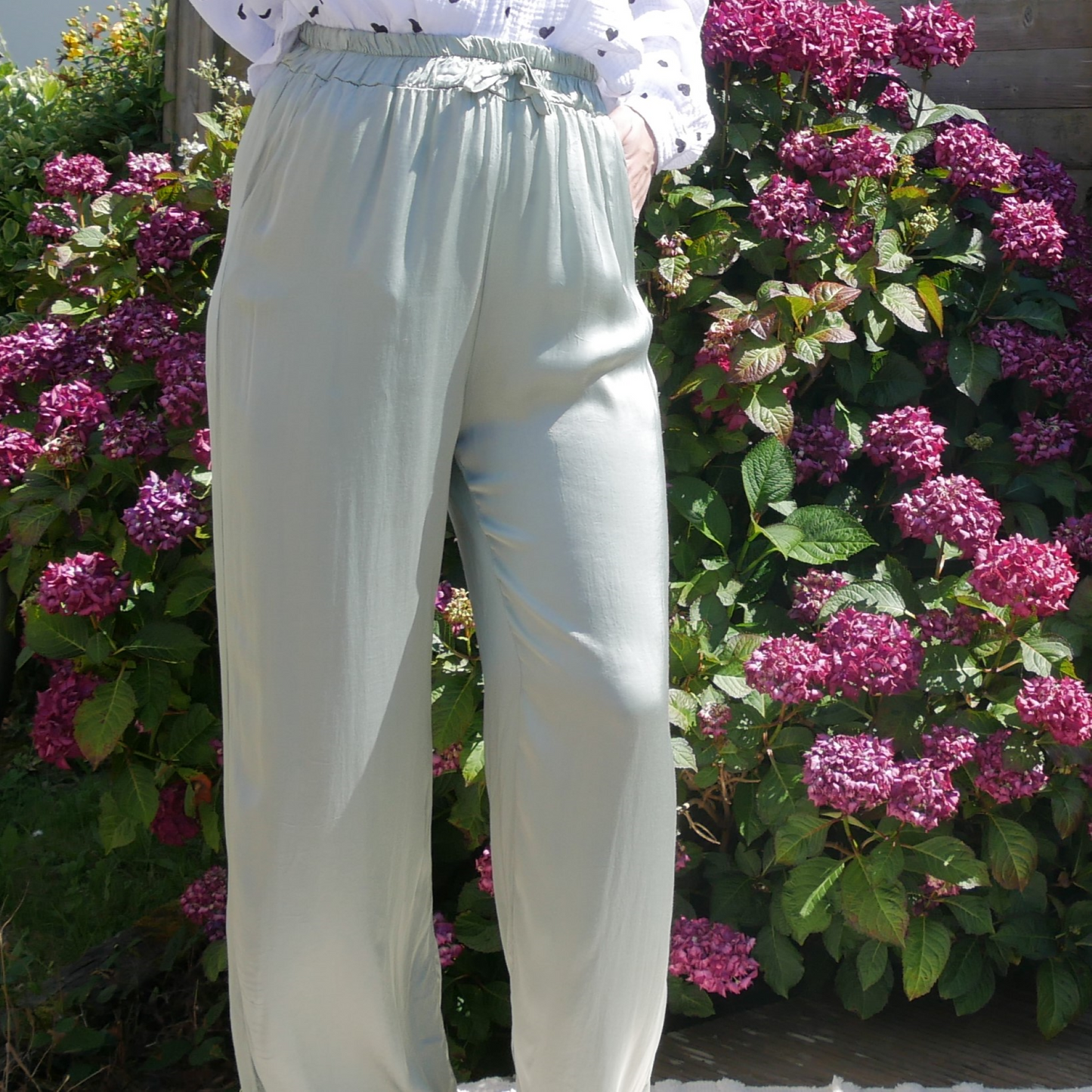 Pantalons en viscose